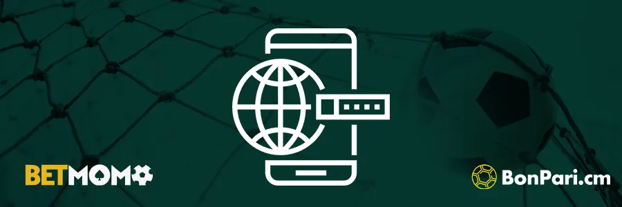 Inscription Betmomo sur le site mobile