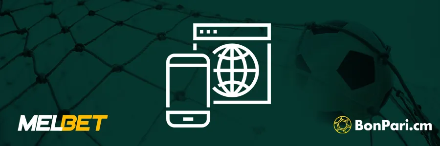 Inscription Melbet au Cameroun sur le site mobile